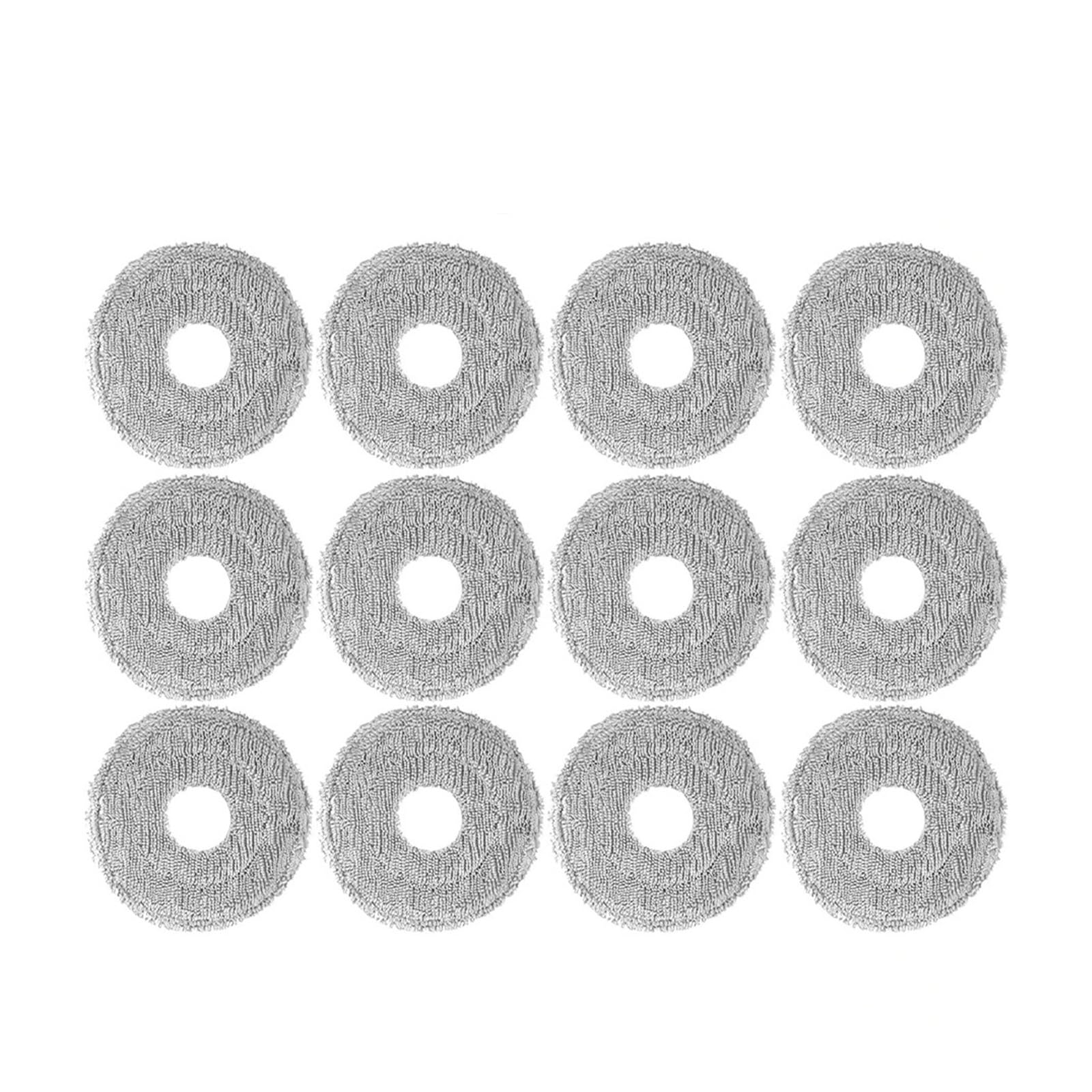 VIXWDRUTY Mop Pad,Compatible For Dreame，Bot L20 Ultra L30 Ultra X40 Ultra X20 X30 Pro S10 Pro X50 Ultra，Compatible For Xiaomi， X10+X20+Accessories(12pcs)