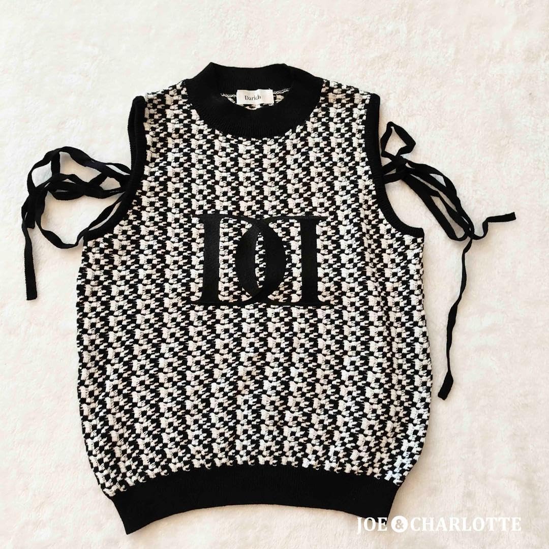 Amazon.co.jp: ダーリッチ darich DDロゴミックスノースリニット