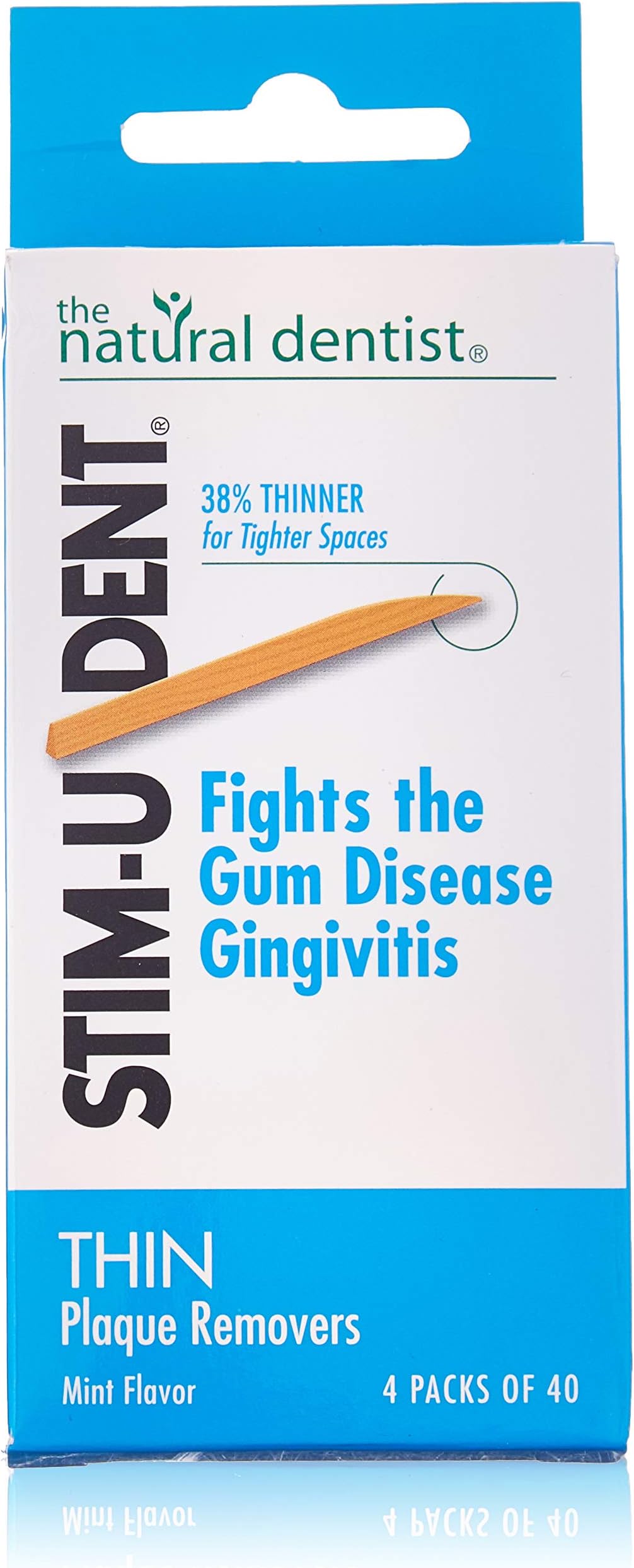 Stim-U-Dent Plaque Removers Thin Mint 160 Each (Pack of 3)