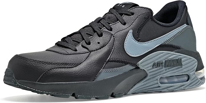 Мужские кроссовки Nike Max Excee Leather, цвет: Чёрный — фото 1