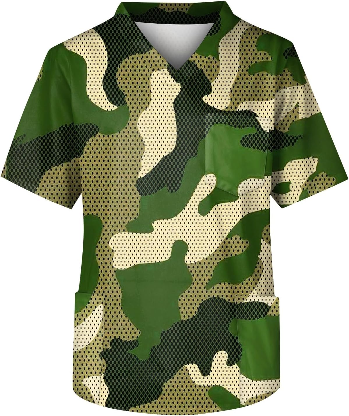 Men's Summer T-Shirts, Short Sleeve V Neck T-Shirt Casual Basic Lightweight Tees, S-5XL