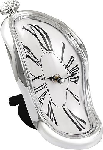 Reloj de fusión Salvador Dali - Reloj de pared inspirado en el arte, divertido regalo creativo utilizado para decoración en casa, oficina, estante