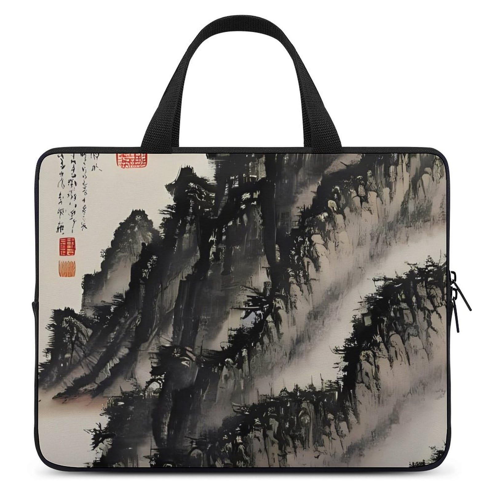 Custodia per laptop da 17 pollici, ultra sottile, leggera e impermeabile, in neoprene resistente, con cinghia da polso