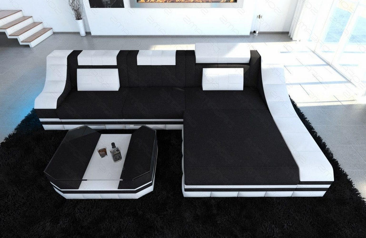 Sofa Dreams Stoff Ecksofa Turino L-Form