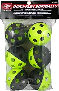 Balles D'entraînement Baseball Rawlings (lot De 5) - Pour Practice, Tee - Neuves
