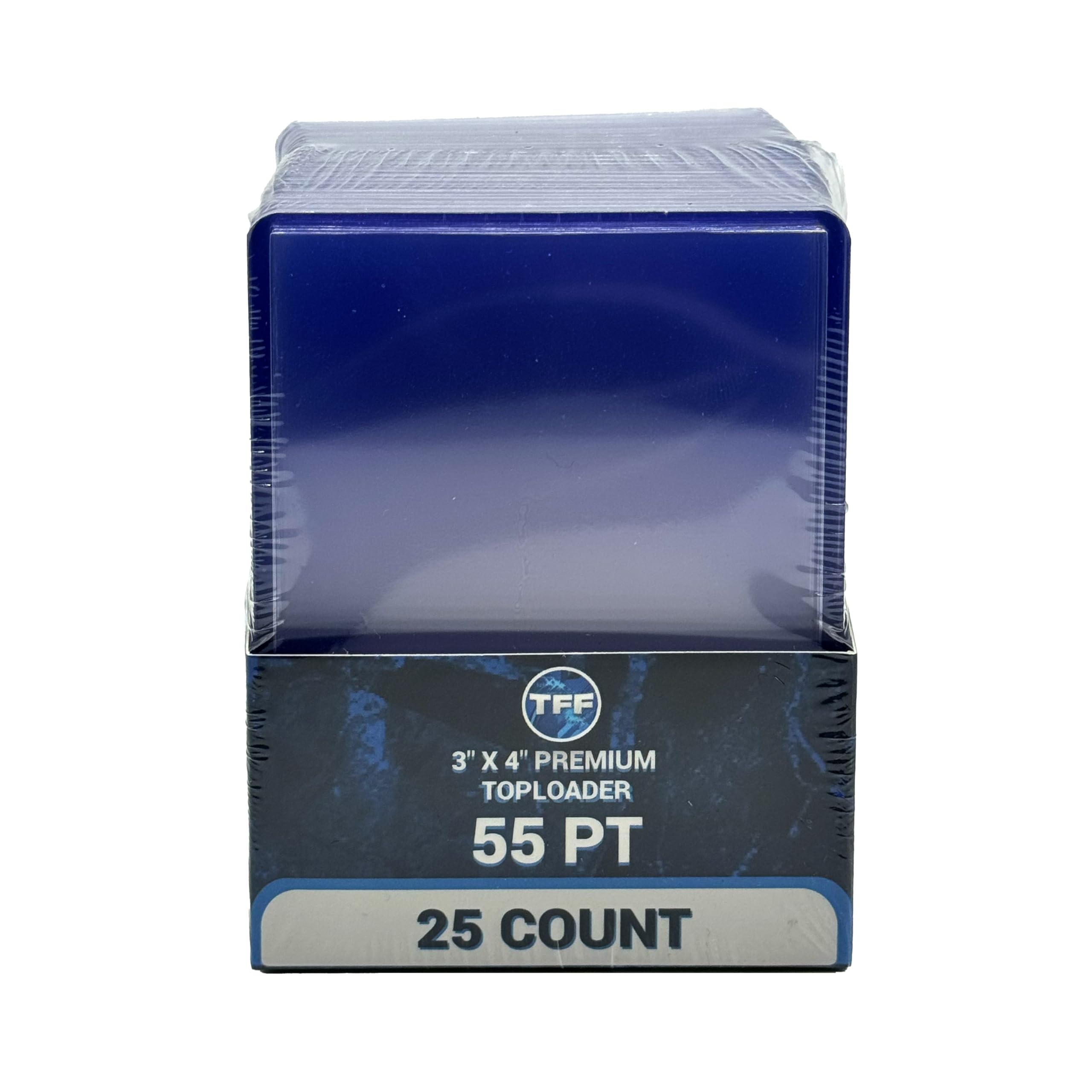 TFF Supplies Premium 55pt Toploaders (25 Pack) – Ultra Clear Rigid Card Protectors | Acid-Free & Scratch Resistant | Ideal for Standard Cards — image 1