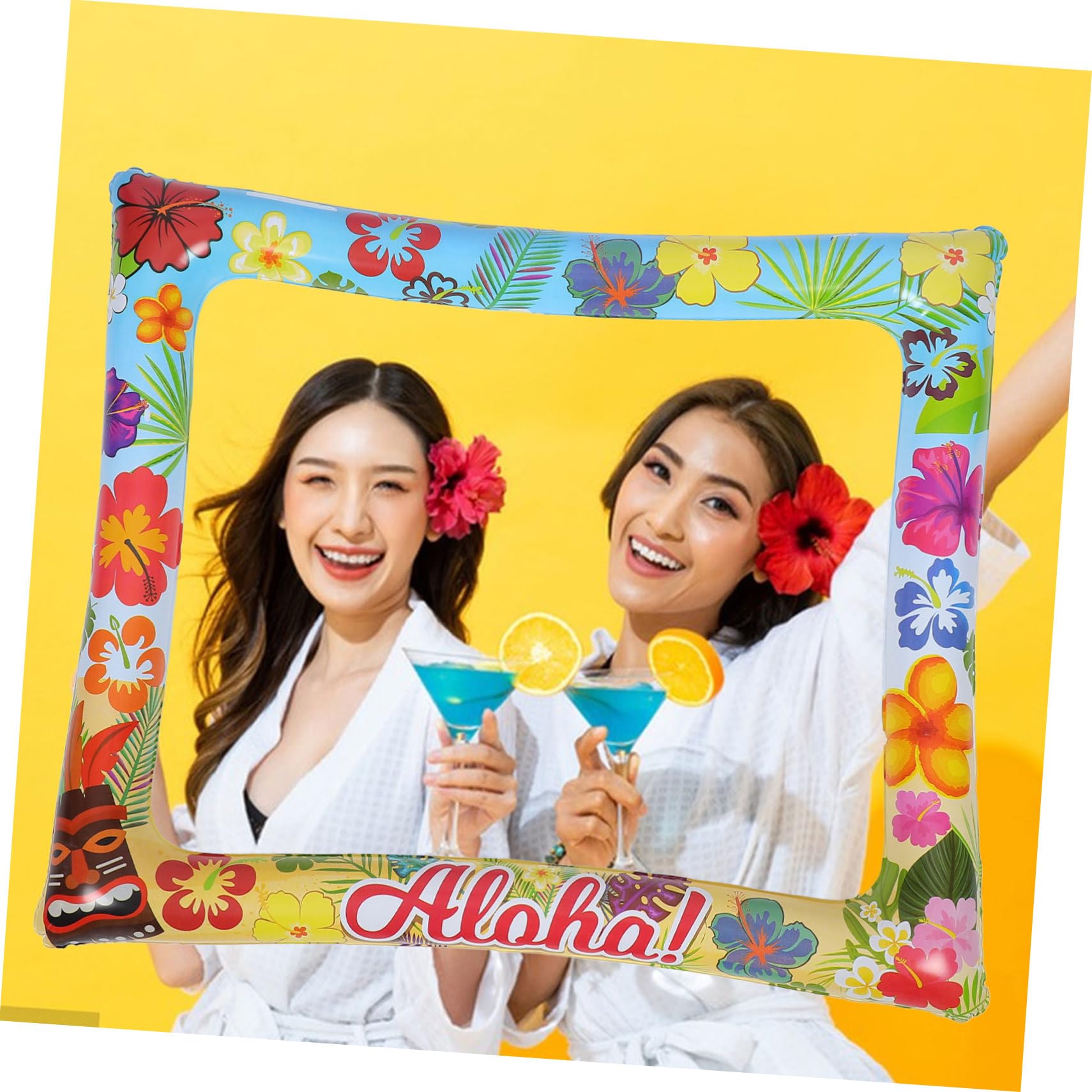 BESPORTBLE 5stücke Aufblasbarer Fotorahmen Für Partys Sommerliches Foto Requisite Für Für Hochzeiten Und Themenfeste