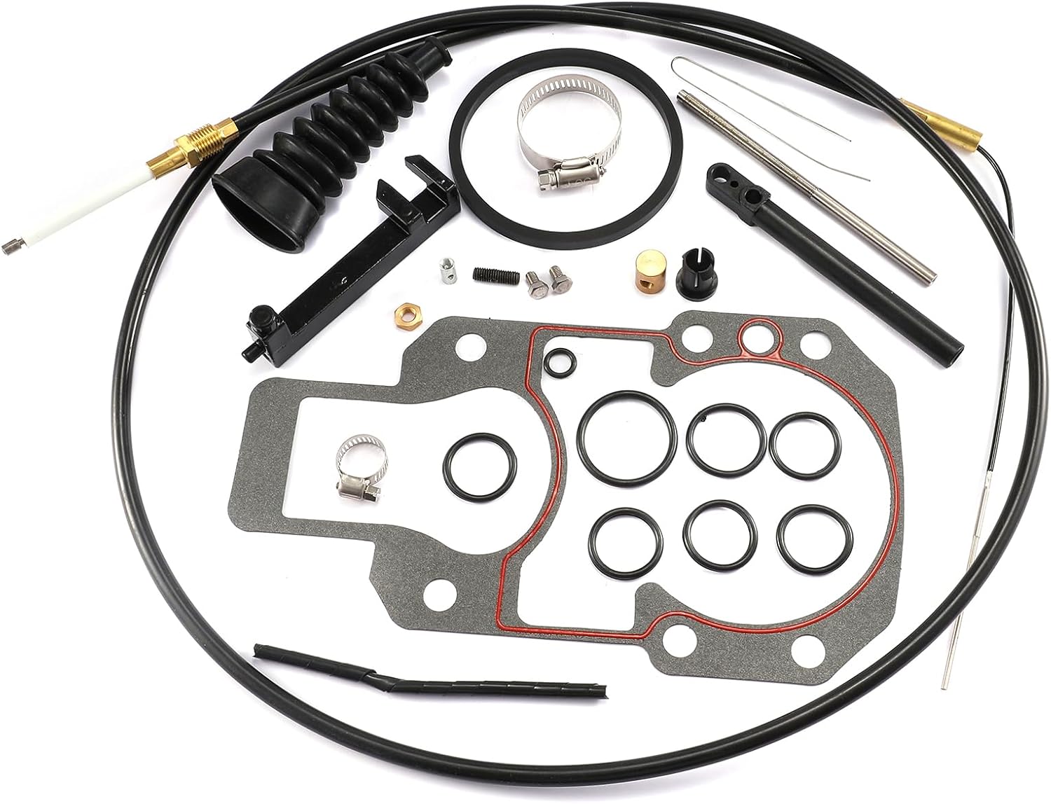 865437A02 815471T1 Lower Shift Cable Kit Fits for Mercury Mercruiser Bravo 1 2 and 3 Stern Drives