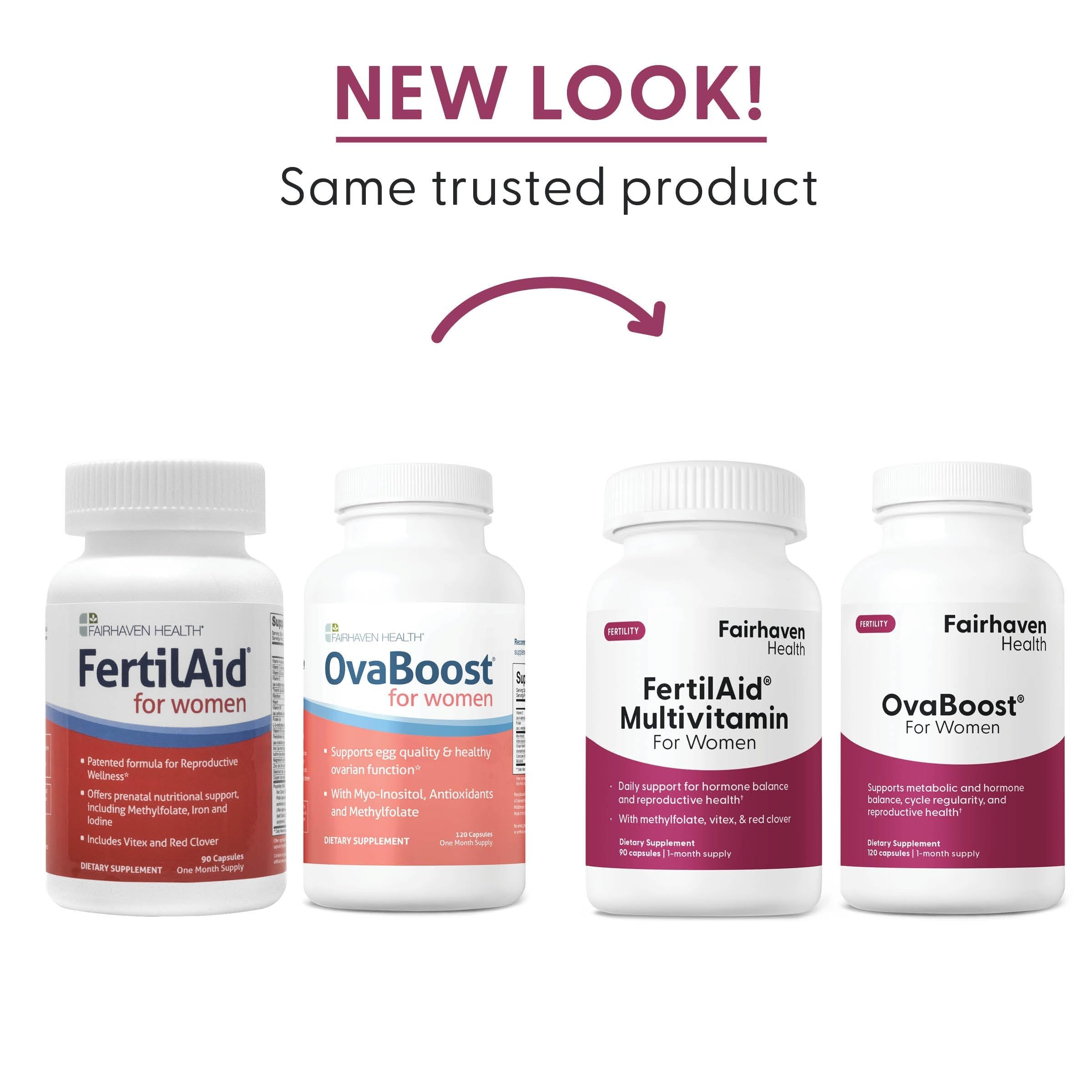 Fairhaven Health FertilAid Multivitamin, 90 Caps & OvaBoost, 120 Caps — Amazon image 8