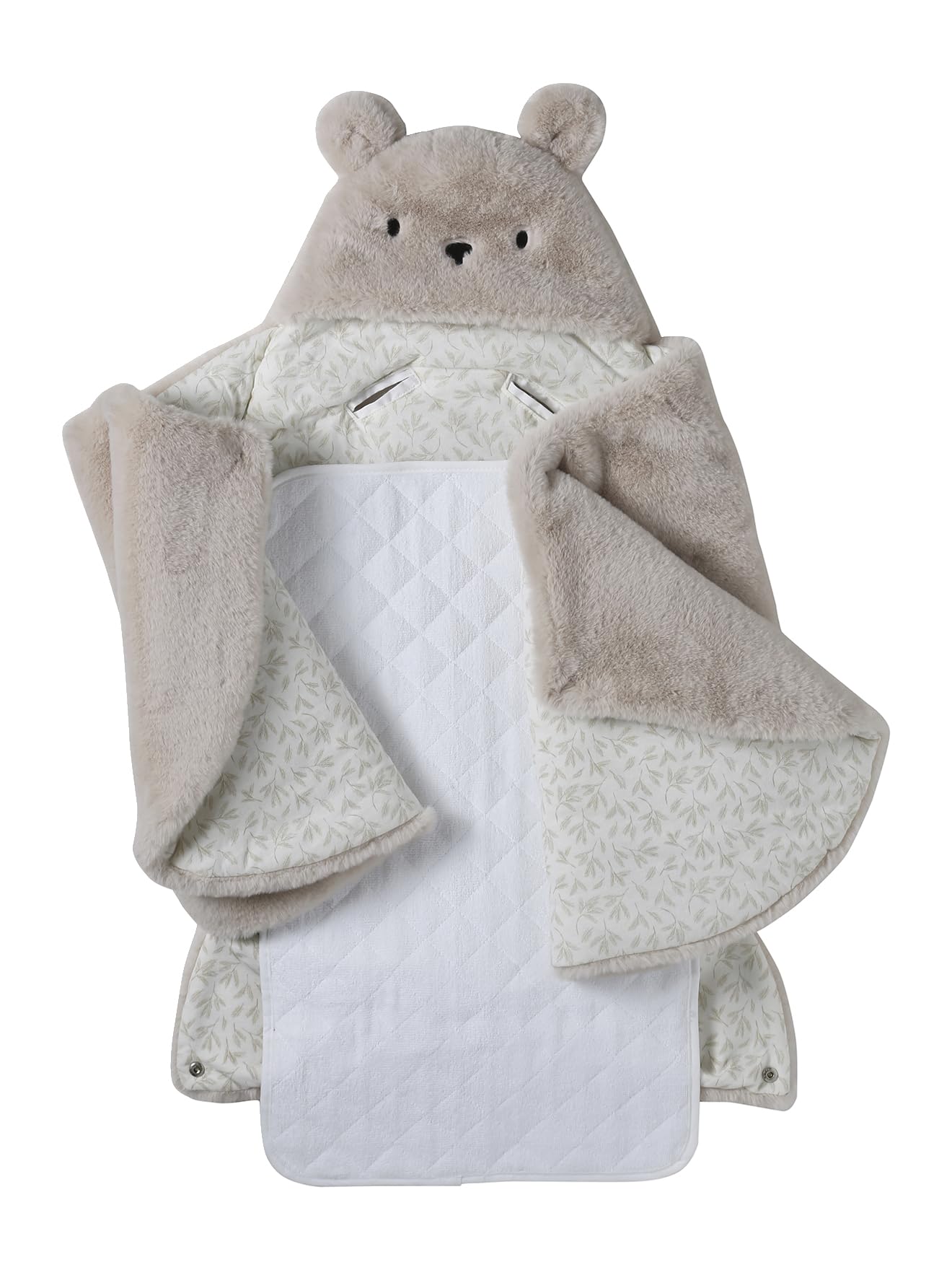 VERTBAUDET Nid d'ange transformable en peluche Ourson Hygge TU