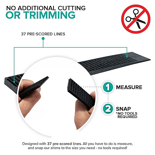 Miniatura 3 de Cuñas compuestas (paquete de 24)  Cuñas de compuesto duro para mejoras en el hogar  Cuñas de mesa de restaurante  Cuñas de mesa de restaurante