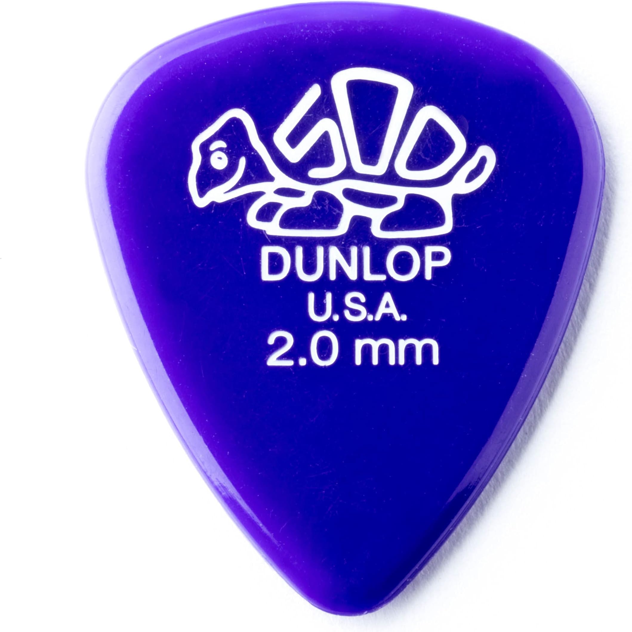 Jim Dunlop 41P2.00 Delrin 500 Stadard 2.00 Gauge Player Pack (Pack of 12)
