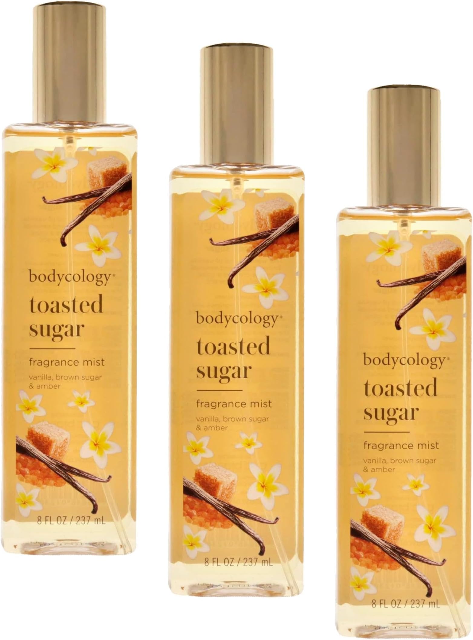 Toasted Sugar Fragrance Mist for Women, 8 Fl Oz (455004008) (Pack of 3)