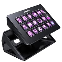 SOOMFON Stream Controller, 15 Macro Pulsanti LCD & Info Barra