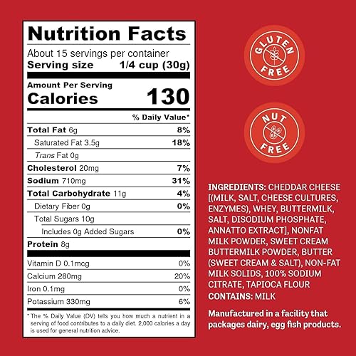 Miniatura 3 de Judee's Everything But The Mac - Mezcla de queso de 1 libra, ideal para senderismo, campamento y viajes, sirve en pasta y papas al horno, salsa de