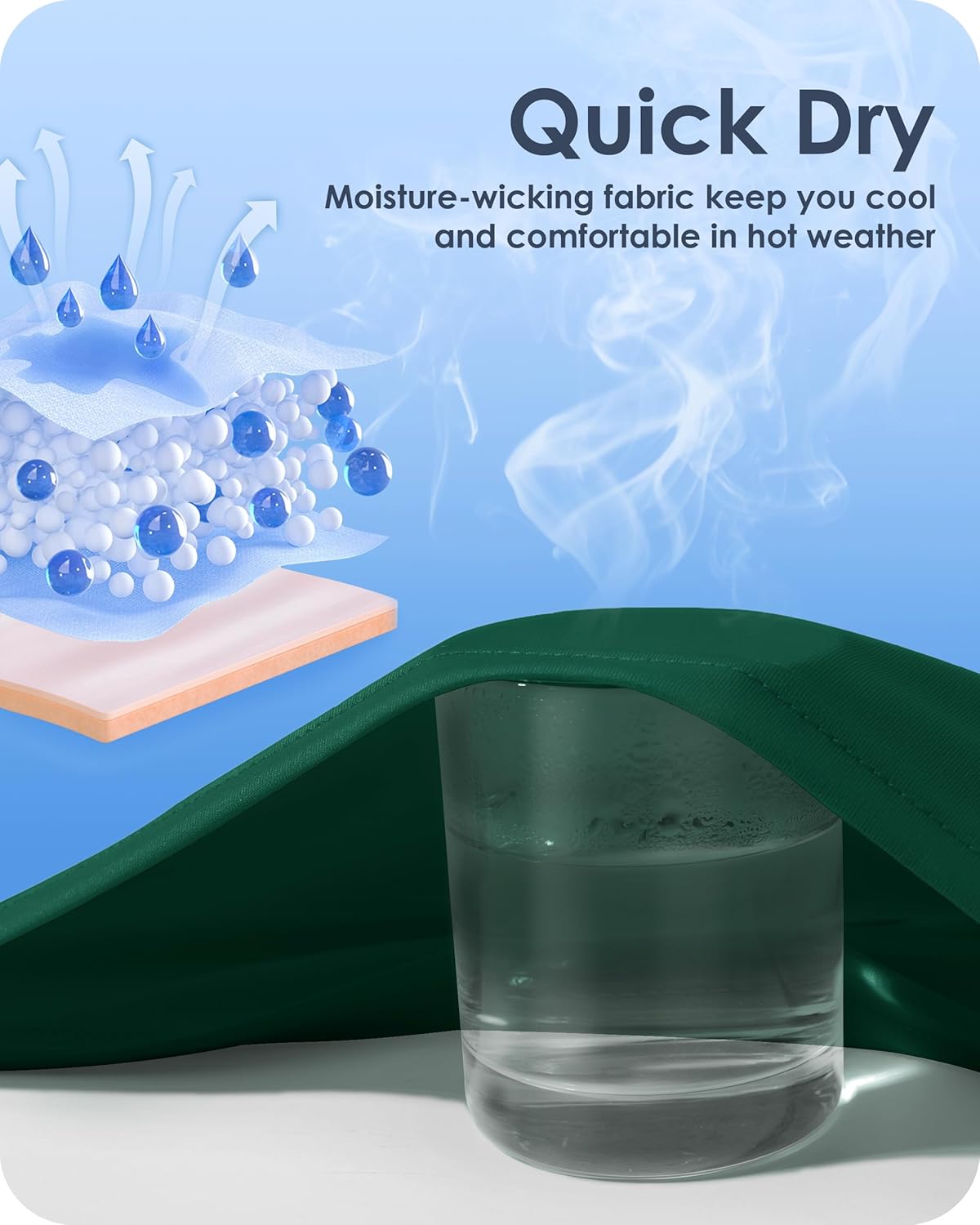 Boladeci Men's UPF 50+ Sun Protection UV SPF Shirts Long Sleeve Lightweight Quick Dry Swim T-Shirts Rash Guard - Image 4