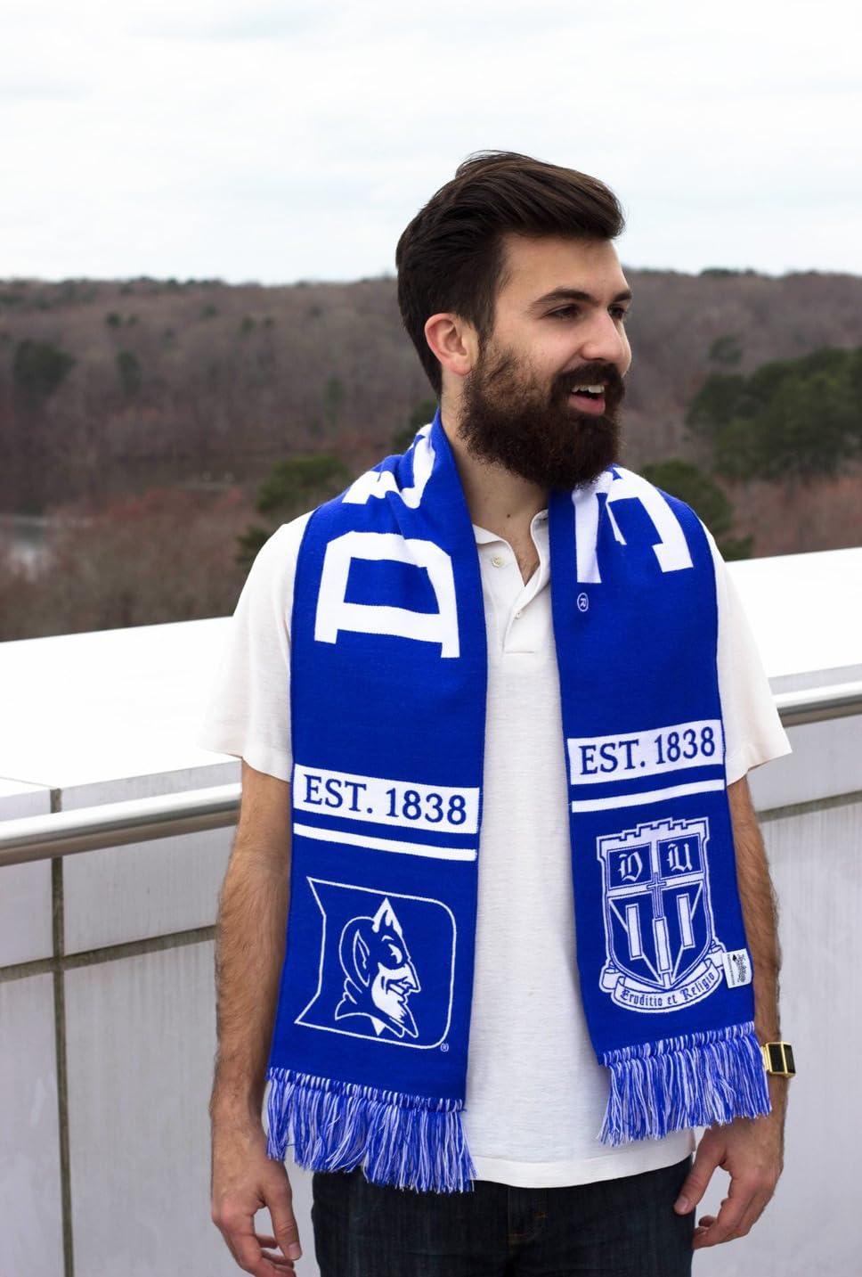 Tradition Scarves Duke University Scarf - Classic Duke Blue Devils