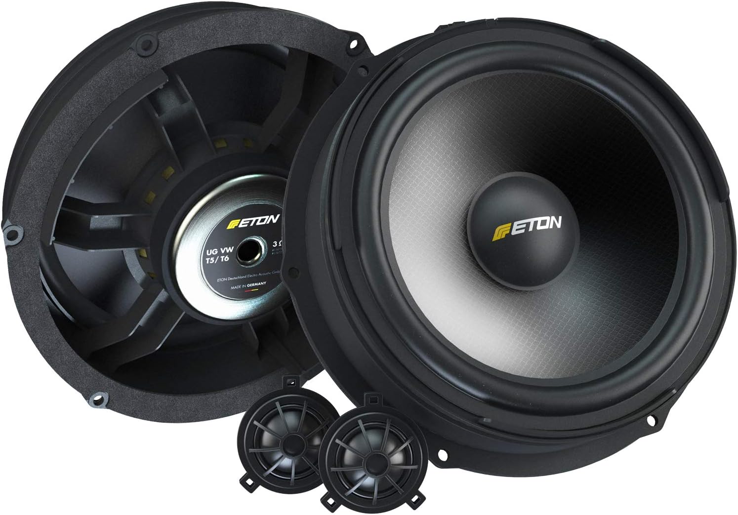 Eton PRO170.2 Sistema Componenti 2 Vie 16,5 Cm, Cestello Alluminio, Tweeter 25mm, 4 Ohm, 90 DB - 5