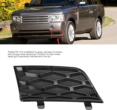 L322 Lower Grille Car Exterior Left Front Bumper Air Inlet Grille Cover Dxb500350Puy Replacement for L322 2006~2009