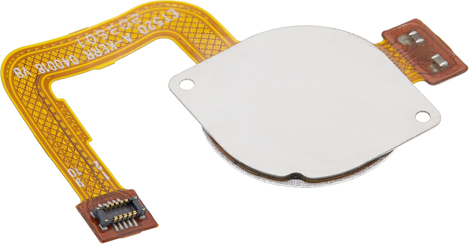 Best Shopper - Replacement Fingerprint Reader with Flex Cable Compatible for Motorola Moto G Power (XT2041-4 / XT2041-6 / XT2041-7 / XT2041DL / 2020) (Smoke Black)