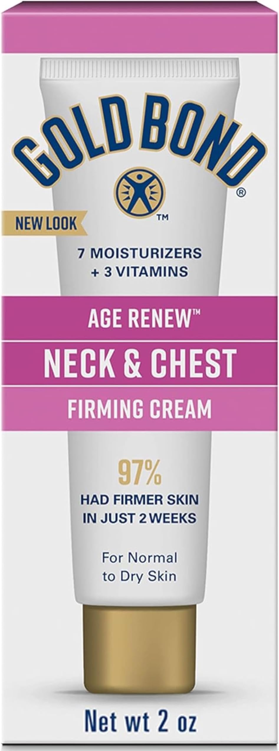 Gold Bond Ultimate Firming Neck & Chest Cream 2 Oz (pack