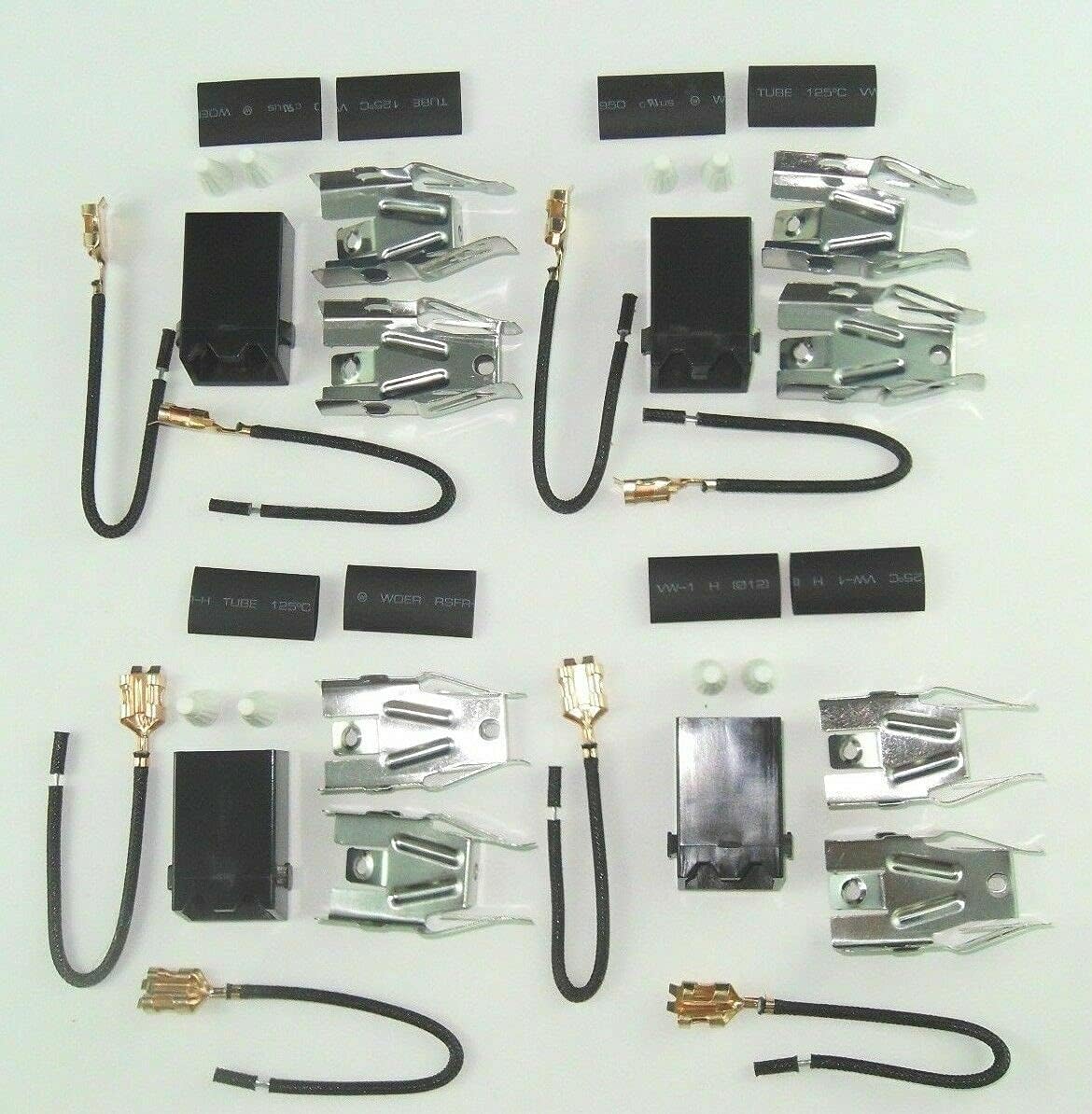 Compatible with Frigidaire 330031 Range Burner Receptacle Kit 4 Pack