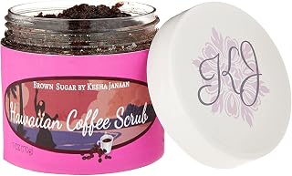 Hawaiian Coconut Coffee Scrub with Hawaiian Kona Coffee, Coconut Sugar, and Coconut Oil| Exfoliating Face & Body Scrub