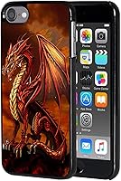 Vista 14 de Funda protectora delgada de plástico duro para Apple iPod Touch de 5ª/6ª/7ª generación, diseño de hongos y luna para mujeres, niñas, hombres