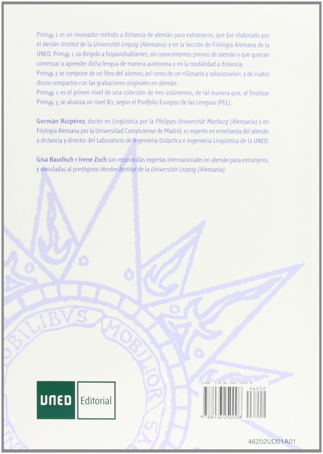 Prim@ 1: Curso a Distancia Multimedia Por Internet de Alemán Para Extranjeros