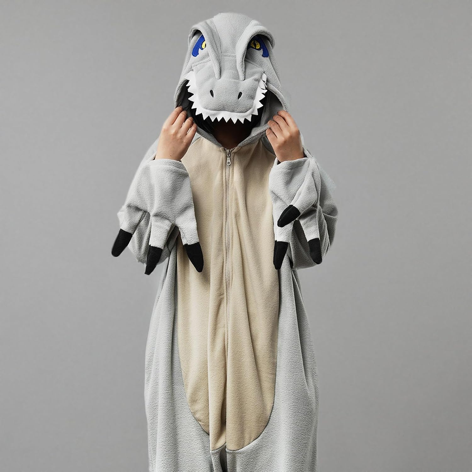 vavalad Loose - fitting Squirrel Onesie Pajamas Adult Squirrel Costume Christmas Cosplay Costume Women Men