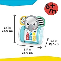Vista 9 de Juguete de bebé para gatear Earl de Baby Einstein Chase & Tap, con espejo y música, para bebés de 6 meses en adelante