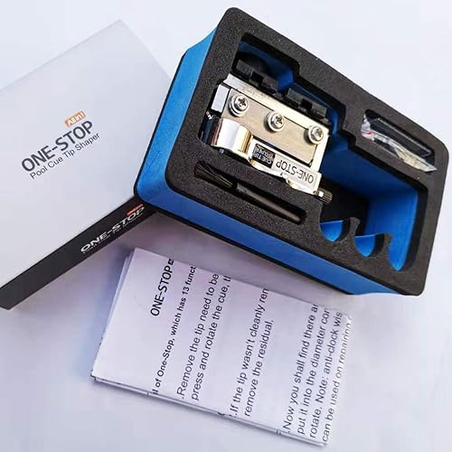 Miniatura 7 de Collapsar Mejora Herramienta de Reparación de Punta de Taco de Billar Todo en 1