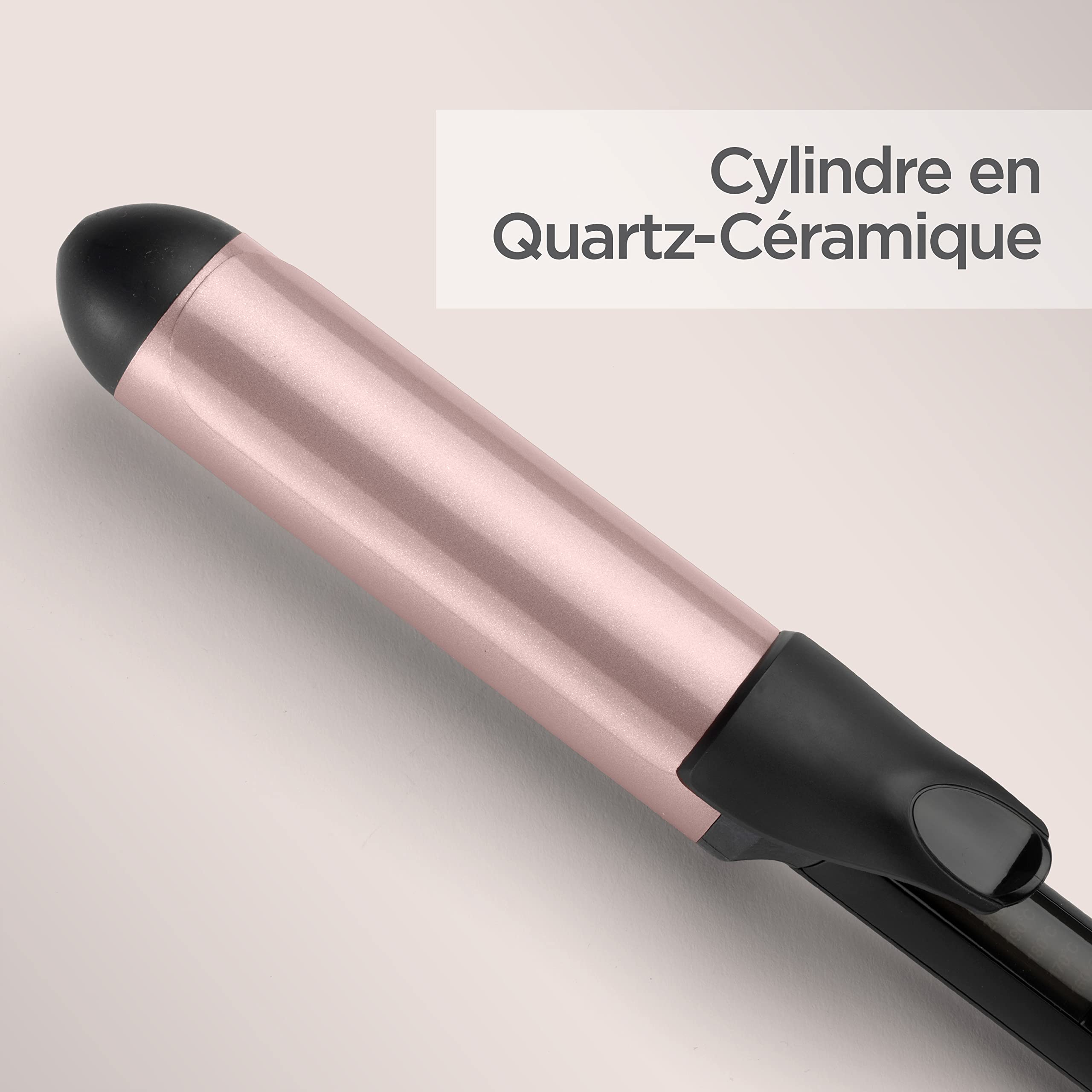 BaByliss - C453E - Boucleur 38 mm Curling Tong en Quartz Céramique