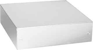 BUD Industries AC-405 Aluminum Chassis 7" L x 7" W x 2" H, Natural