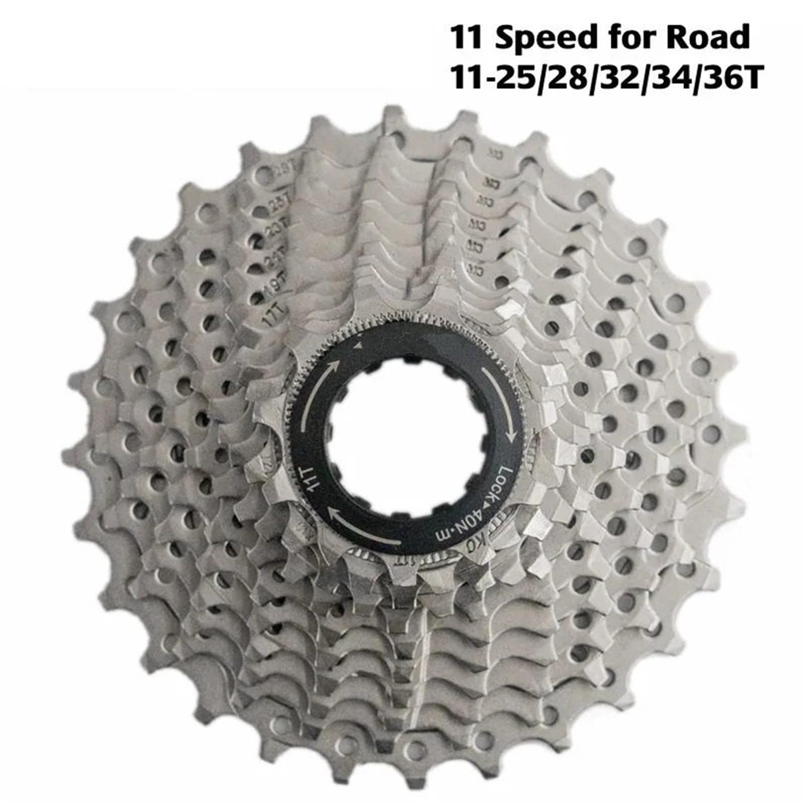 Speed Cassette Pasuje Do Kaset Rowerowych ZRACE 10S 11S Szosowych 11-25/28/32/34T Wolnobieg, 10 Prędkości Pasuje Do Tiagra ZEE Ultegra 105 ZR-RD