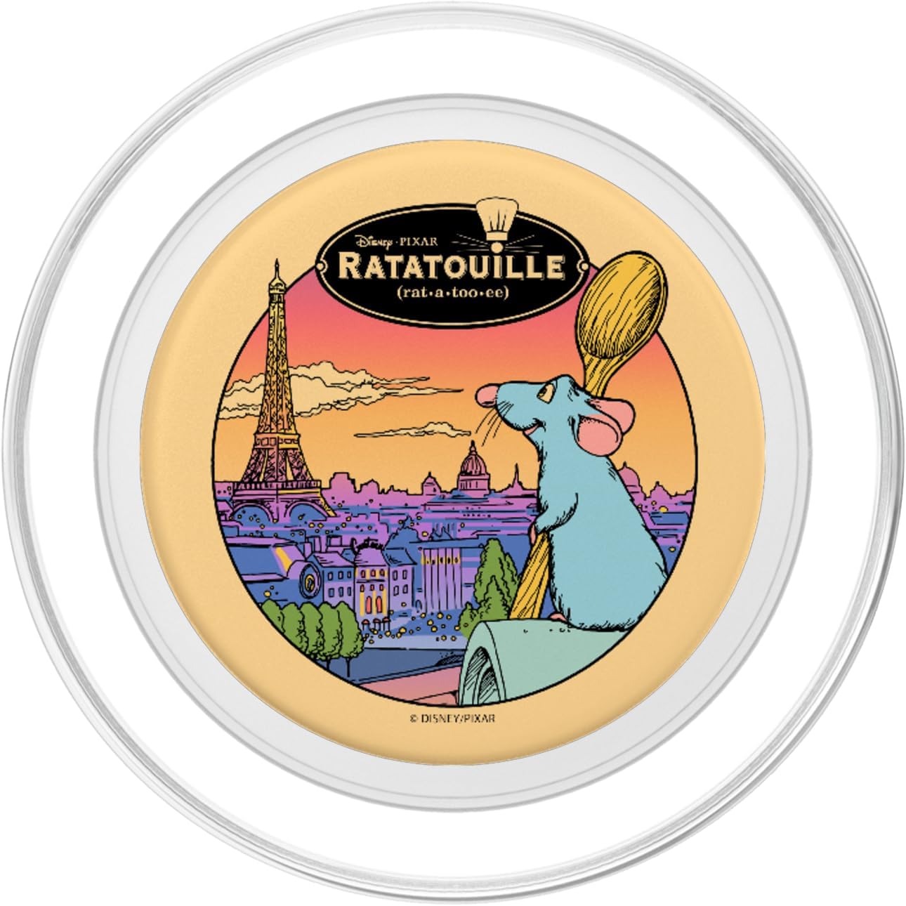Disney Pixar Ratatouille Remy in Paris PopSockets PopGrip for MagSafe