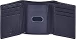 Genuine Leather Trifold Wallets for Men Travel Slim Front Pocket RFID Blocking Card Wallet