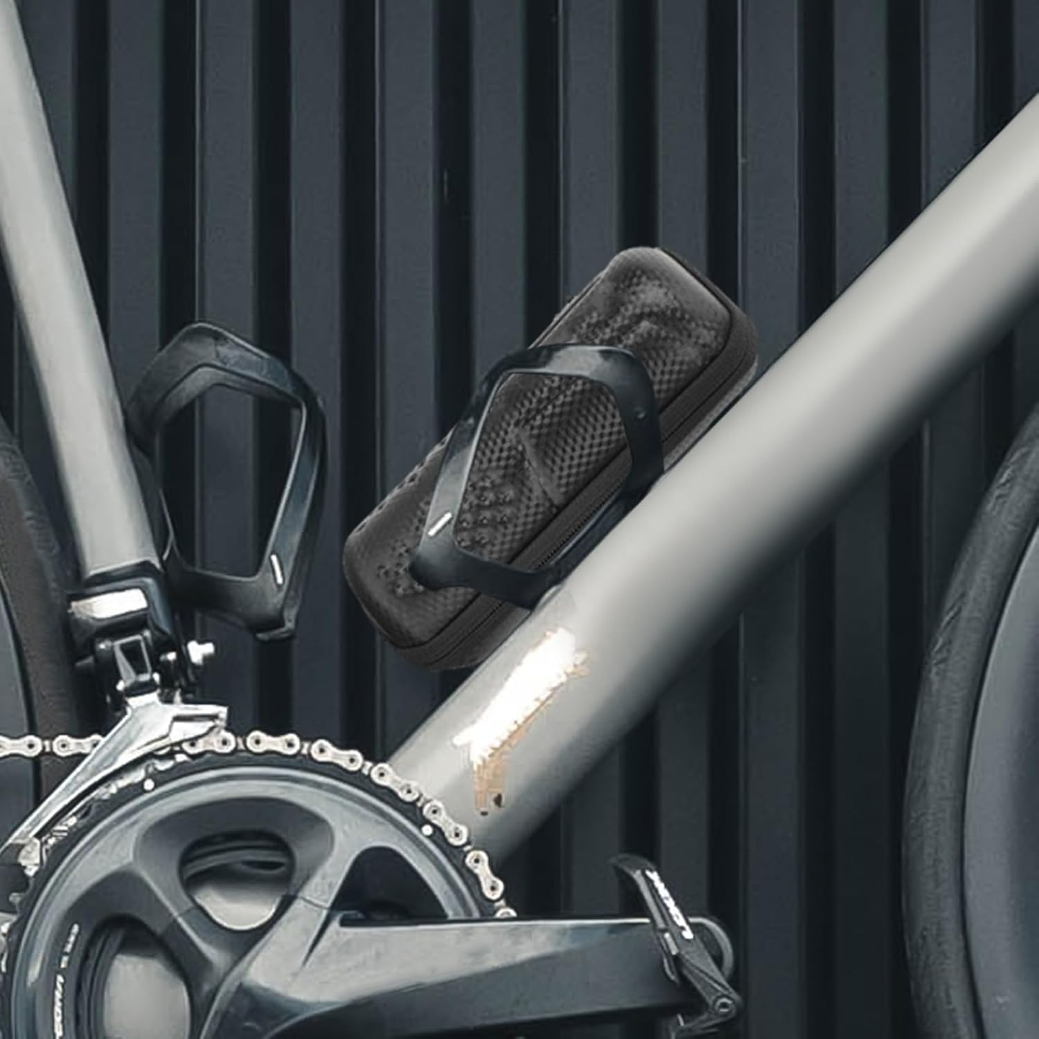 Totority 4pcs Bike Accessories Outdoor Bicycle Bag Front Frame Storage Bag Professional Bike Pouch