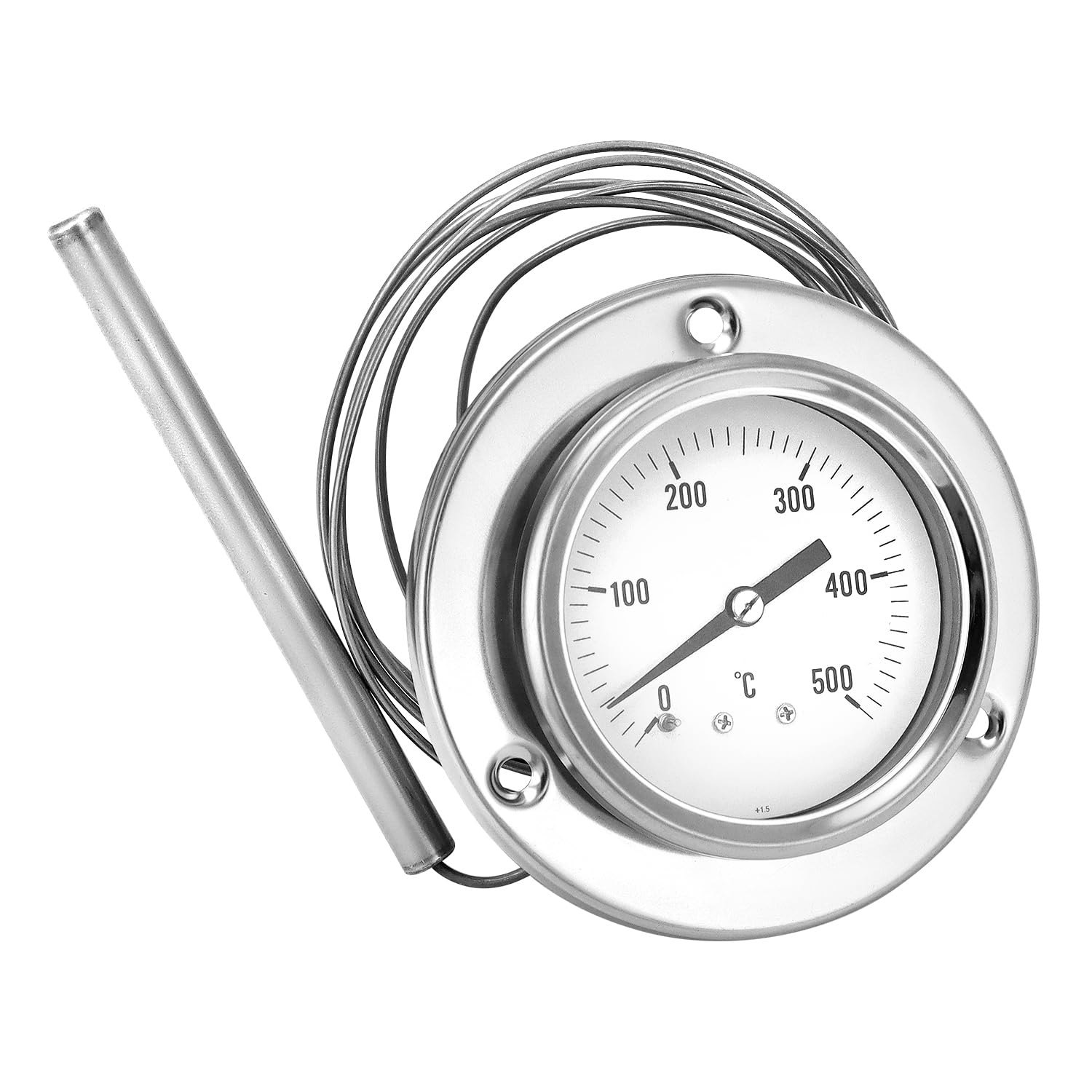 Thermomètre De Four En Acier Inox - 0°C à 400°C - Sans Pile - Pour Cuisson Et Grillades - 12