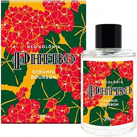 Colônia Gerânio Bourbon Phebo 200ml