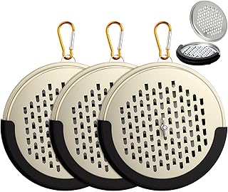 3 Pcs Portable Mosquito Coil Holder Hanging Incense Burner Coils with Hook for Indoor Outdoor Camping Hiking Fishing(Stylish,Gold)