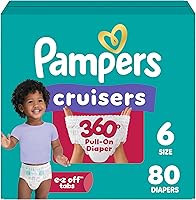 Vista 14 de Pampers Cruisers 360 Pañales - Talla 3, 26 unidades, pañales desechables para bebé, ajuste sin huecos