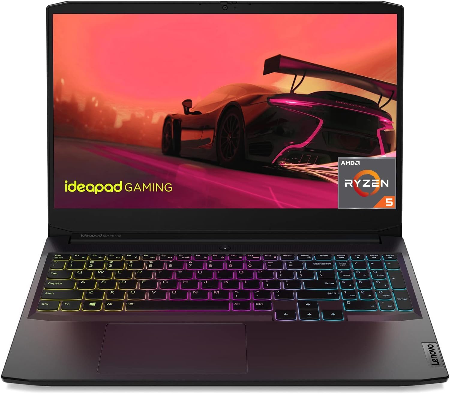 Lenovo IdeaPad Gaming 3 15.6 Inch FHD Laptop - (Ryzen 5 5600H, NVIDIA GeForce RTX 3060 6GB GDDR6, 8GB RAM, 512GB SSD, Windows 11 Home) - Shadow Black