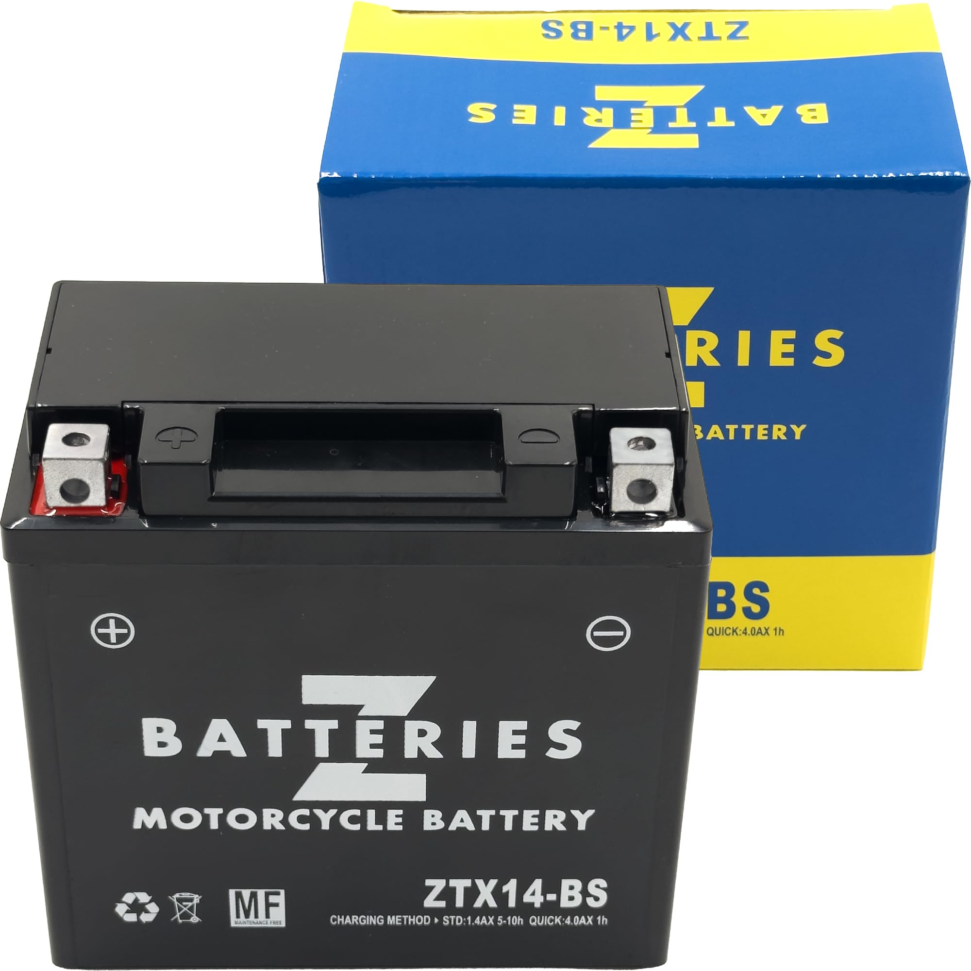 Amazon | Z BATTERIES バイクバッテリー YTX14-BS FTX14-BS ユアサ