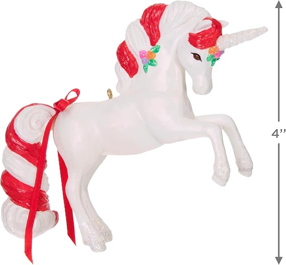 Hallmark Keepsake Christmas Ornament 2024, Sweet Unicorn, Gifts for Kids