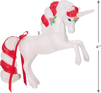 Hallmark Keepsake Christmas Ornament 2024, Sweet Unicorn, Gifts for Kids