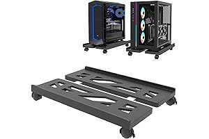Adjustable Rolling Computer Stand