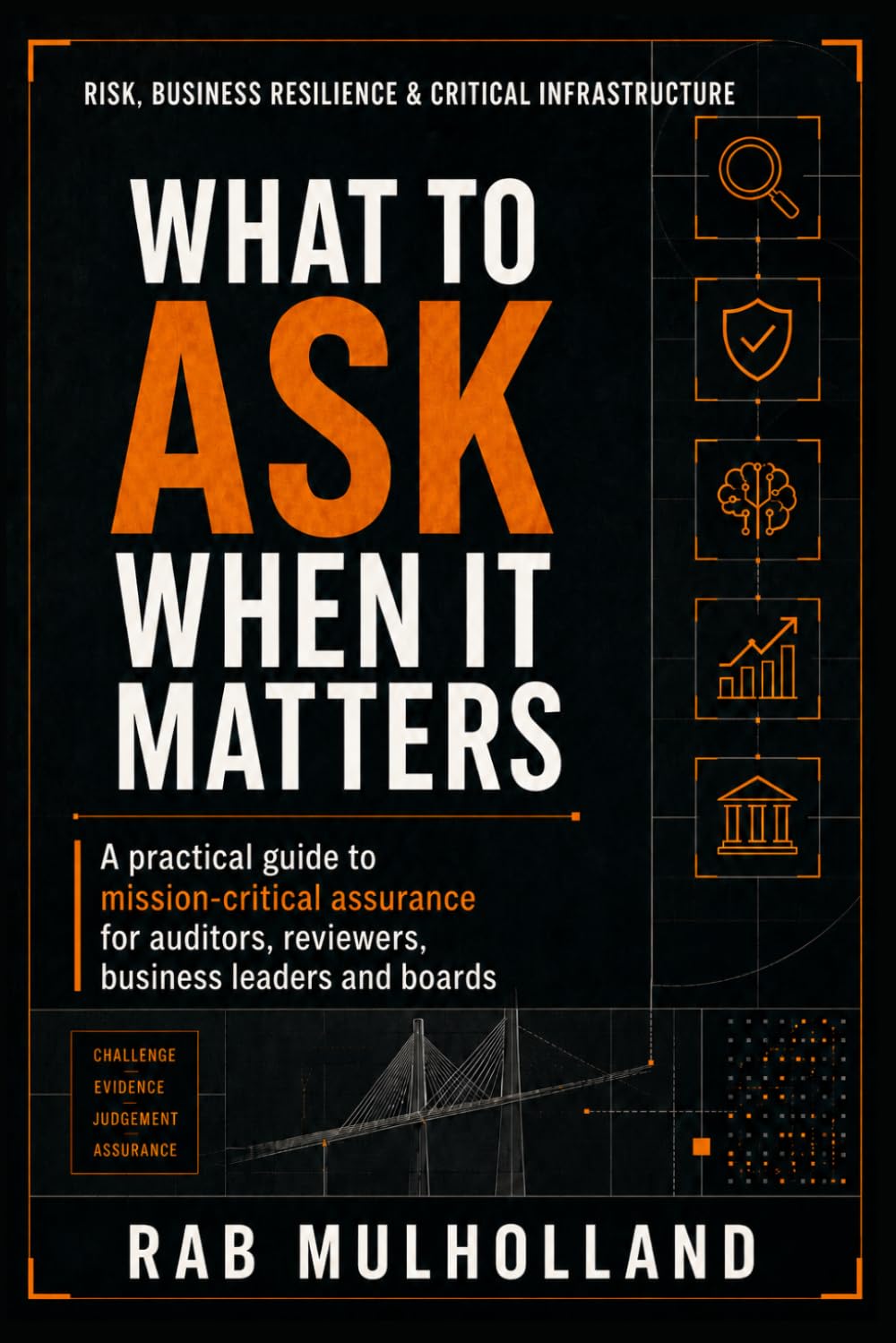 What to Ask When It Matters: A practical guide to mission-critical assurance for auditors, reviewers, business leaders and boards (Risk, Business Resilience, Performance & Critical Infrastructure)
