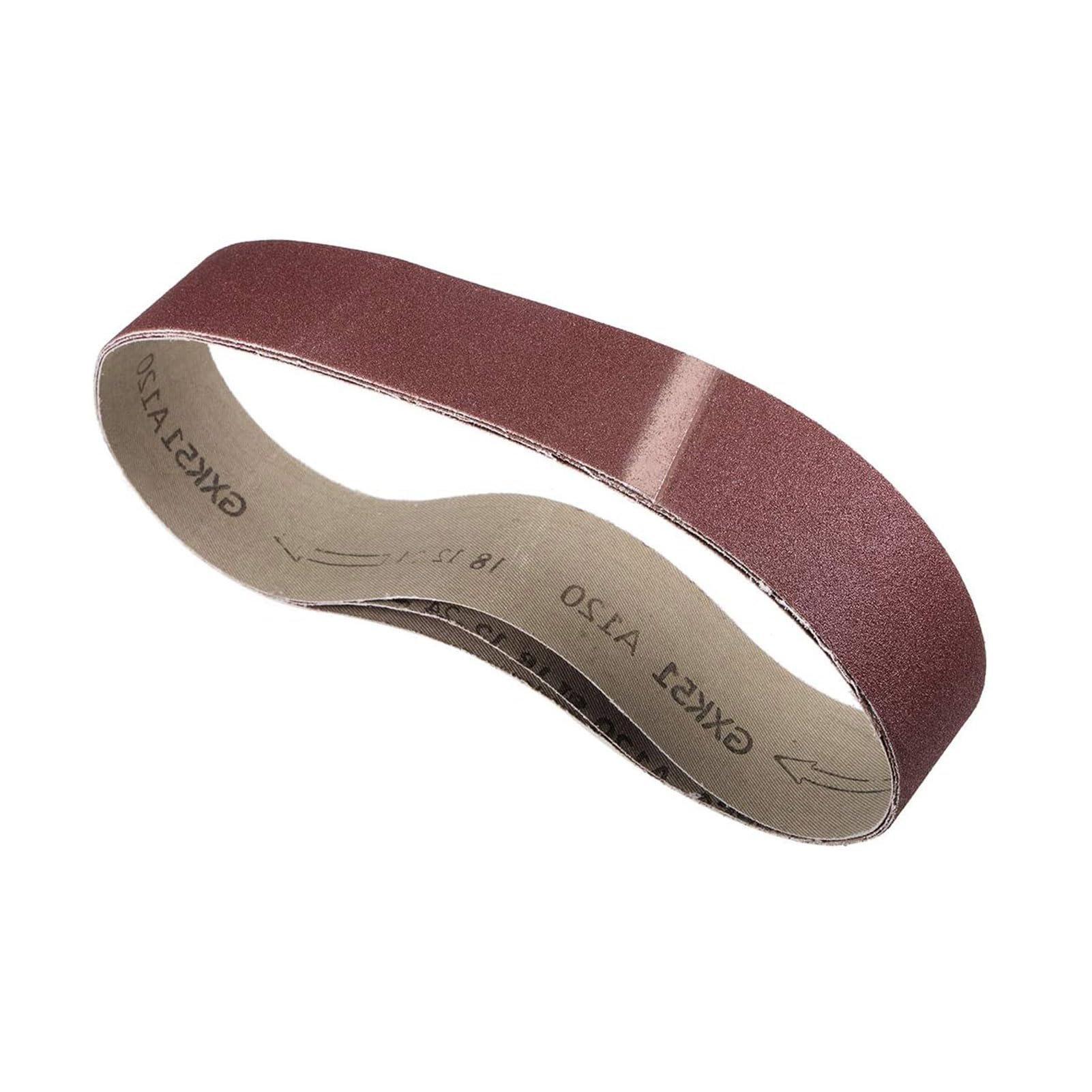 TA-VIGOR 3 Pack 2 x 27 inch Sanding Belts 120 Grit Sanding Paper, Aluminum Oxide Abrasive Sander Belts for Metal Grinding Woodworking