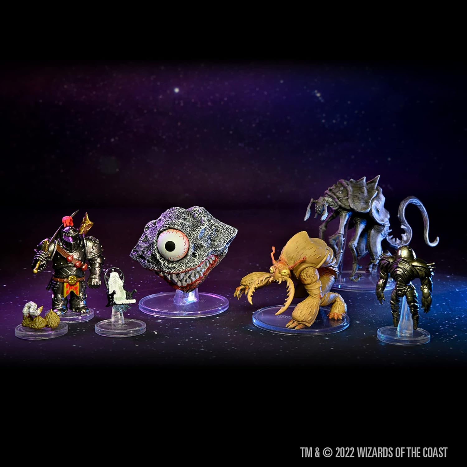 WizKids Games D&D Icons of The Realms: Spelljammer Adventures in Space - Booster (Set 24) Miniatures, Randomly Assorted, Dungeons & Dragons, Small
